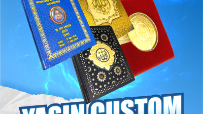 Buku Yasin Custom